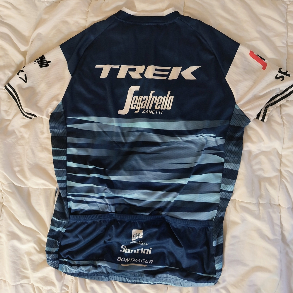 Trek Men's Blue Cycling Jersey - Picture 2 of 6